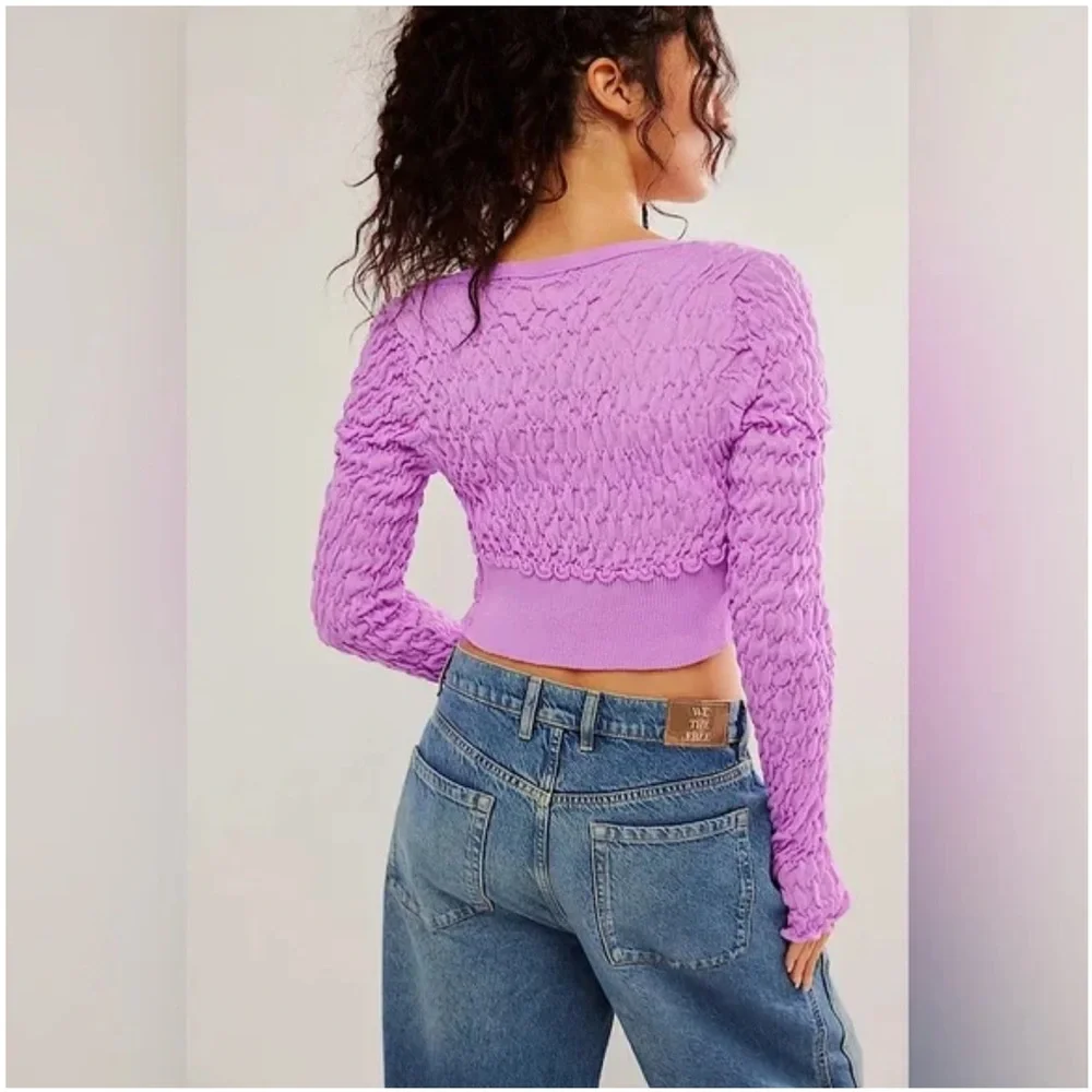 Free People‎ Scrunchy Shrug size small NWT